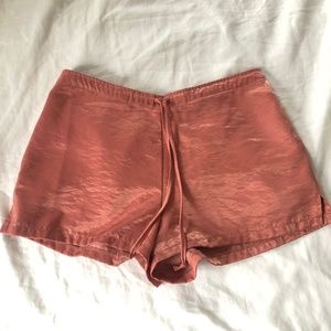 UO Satin Shorts